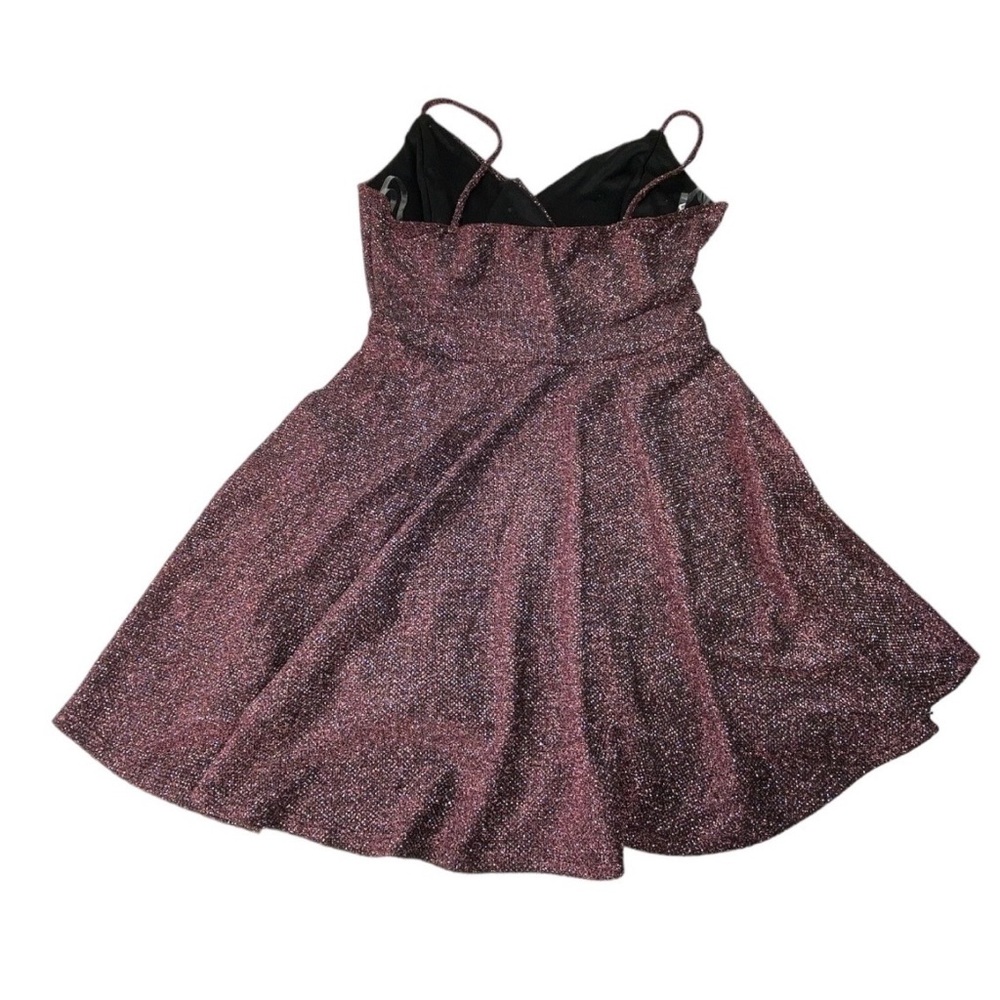 Windsor Glittery Pink Mini Dress